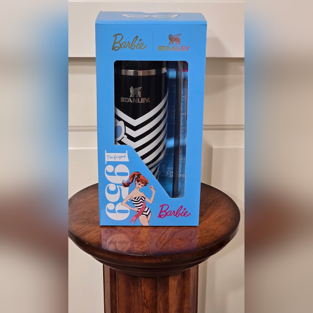Stanley x Barbie Tumbler Full 8 Set 40 Oz Quencher Limited Edition 2024 New - Picture 13 of 14